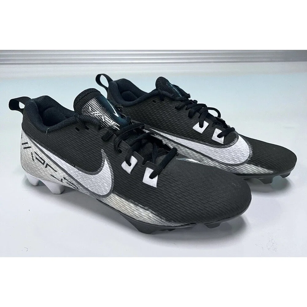 Nike Vapor Edge Speed 360 2 'Black White' DA5455-001 Football Cleats Size 10.5